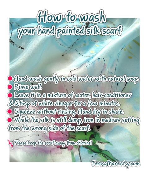 How to Wash and Care for Silk Scarves 